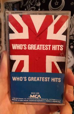 The Best of The who cassette tape