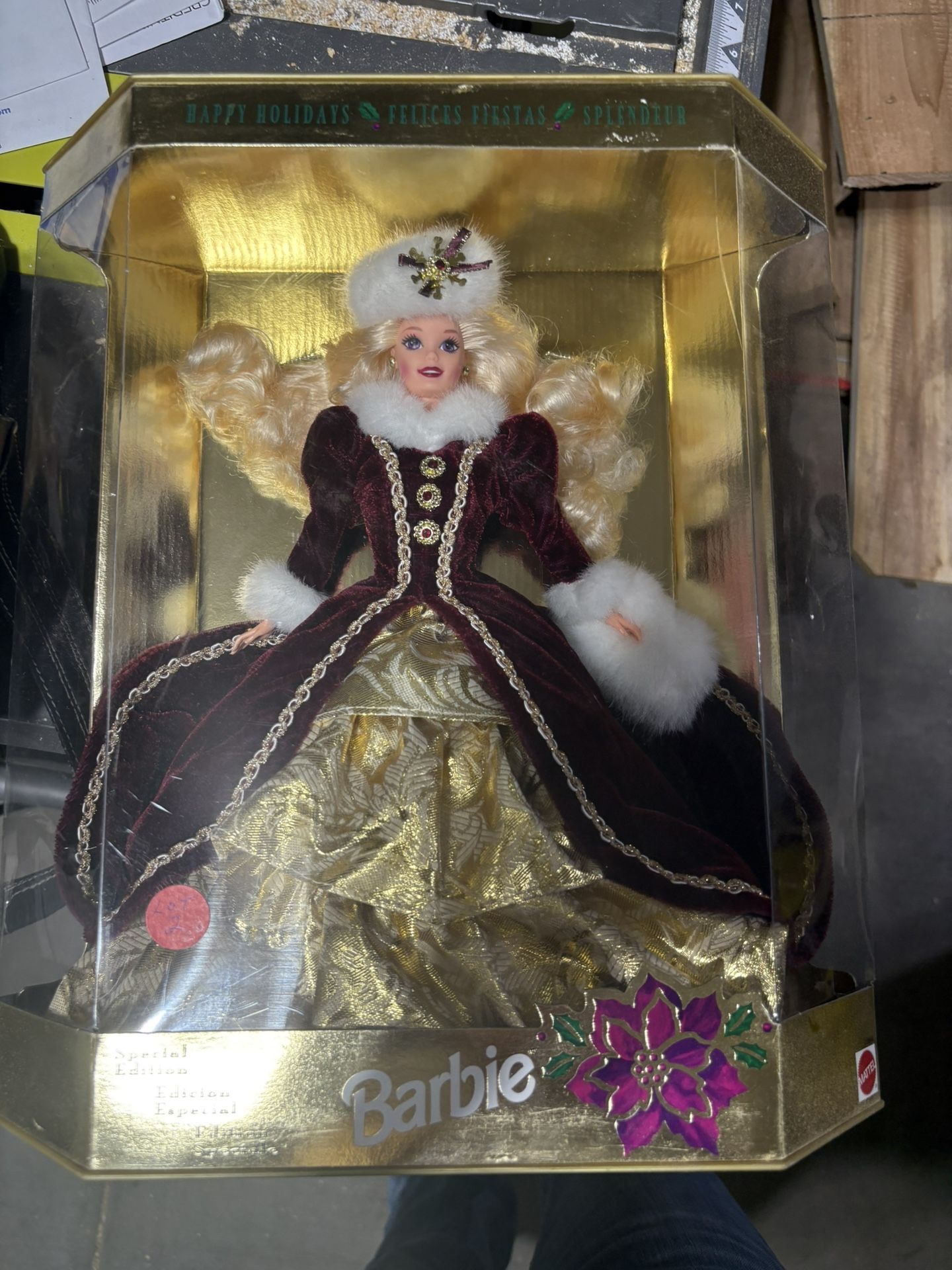 Happy Holidays Barbie 1996