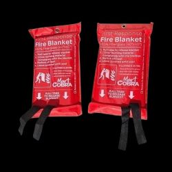 Set of 2 Fire Response Fire Blankets