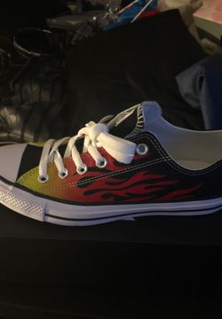 CONVERSE Chuck Taylor Flame Low Top M7.5/ W9.5