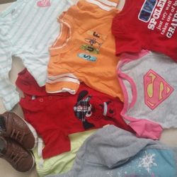 Lots of baby/toddler clothes