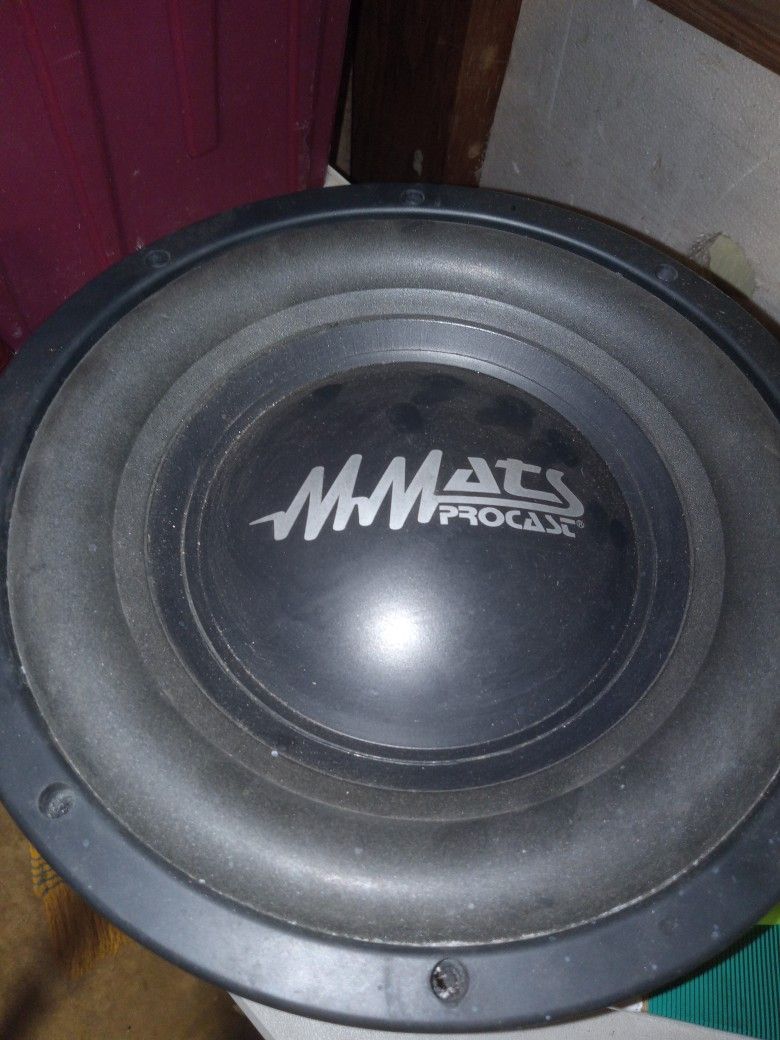 Mmats Car Speaker