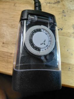 Hyper Tough Single Outlet,all Weather Outdoor Timer