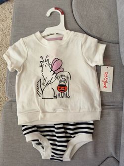 Cat & Jack Baby Halloween 2-Piece Set outfit