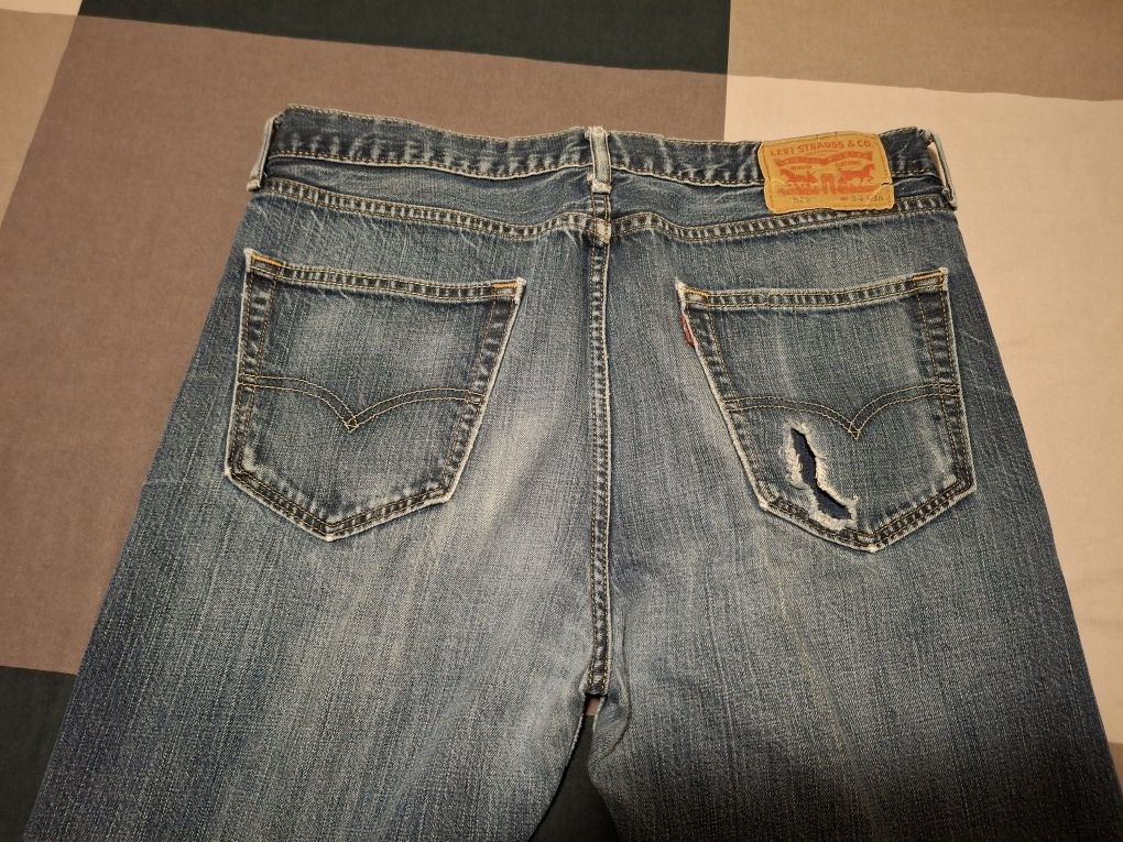 Mens Levi 522 Jeans 34x30