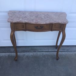 I Marble Top Antique Table