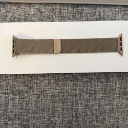 Apple Watch 40mm Gold Milanese Loop