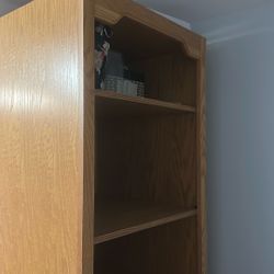 Oak Wood Pantry 