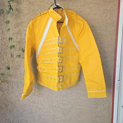 Freddy Mercury style yellow jacket Large