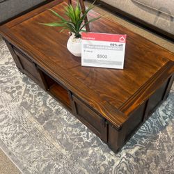 3 PIECE COCKTAIL AND END TABLES 