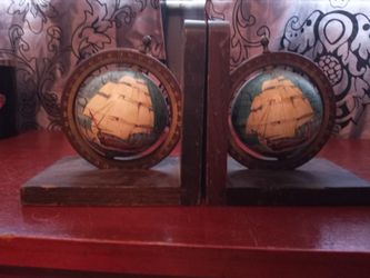 Desk Globe small globe bookends