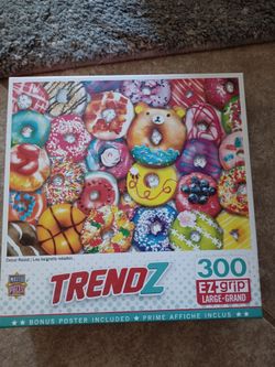 MasterPieces Trendz Donut Resist 300 Piece Jigsaw Puzzle