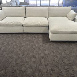 Feather Filled Cloud Couch Sectional 