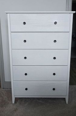 Dresser, White, 34"×18"×51"