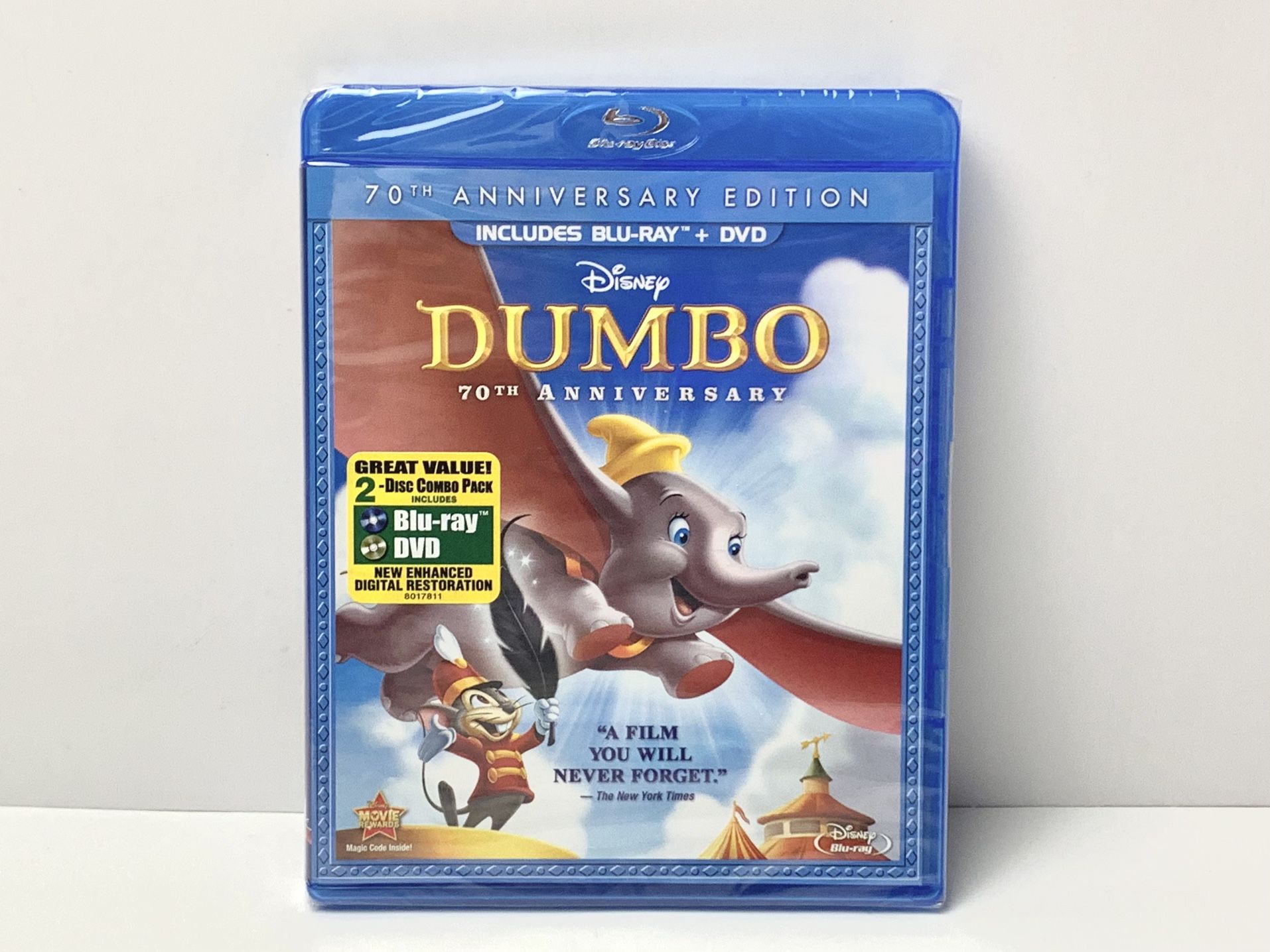 Disney’s Dumbo 70th anniversary 2-Disc Blu-ray Plus DVD Combo Set