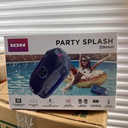 Ion Party Splash Waterproof With Lights And Bluetooth Speaker