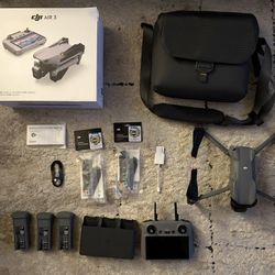 DJI Air 3 Drone RC 2 Fly More Combo AIR3  (with Screen) 4K HDR DJI AVATA FPV Mini Mavic flip Drone 