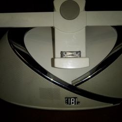 JBL On Beat Speaker White/Chrome 