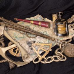 Vintage 1970s Burwood Nautical Wall Decoration