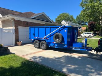 15 yard dump trailer