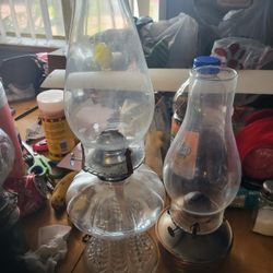 Vintage Oil Lamps