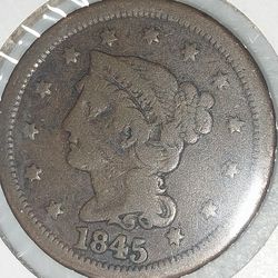 1845 Large Cent