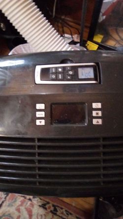 Portable air conditioner with remote