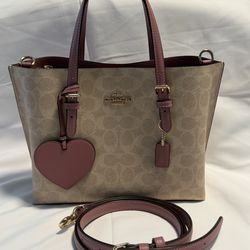 Mollie Tote Bag 25  “COACH”