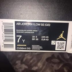 Nike Jordan Lows Size 7y