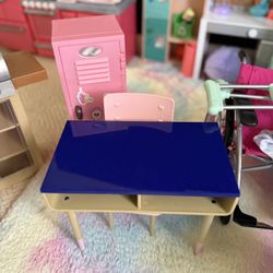 Doll Desk & Locker 
