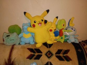 Plushies pokemon set