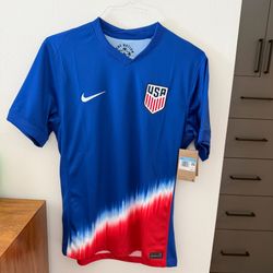 NEW: Nike USA USMNT Authentic Men’s MEDIUM 2024 Soccer Cup Jersey