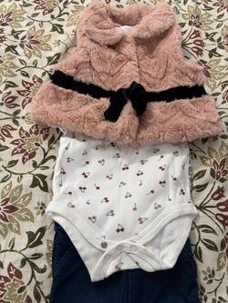 Baby Girl 3-Piece Outfit Set