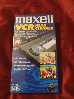 Maxell VCR Head Cleaner VP-100 VHS