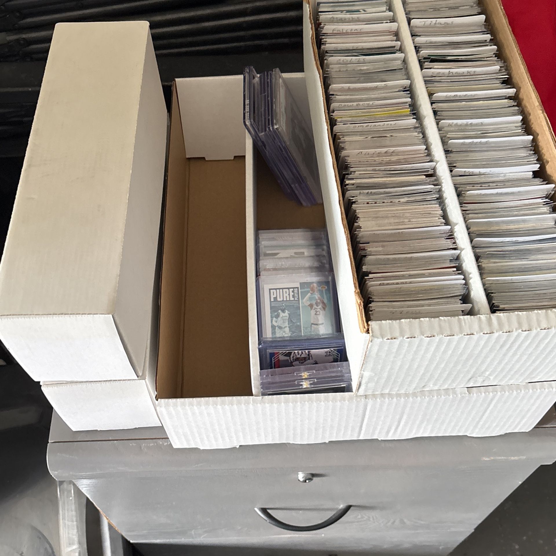 Football Basketball Card Collection