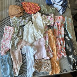 NEWBORN AND SOME 0-3 MONTHS CLOTHES