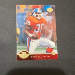 96 Donruss Terrell Davis. RC #58
