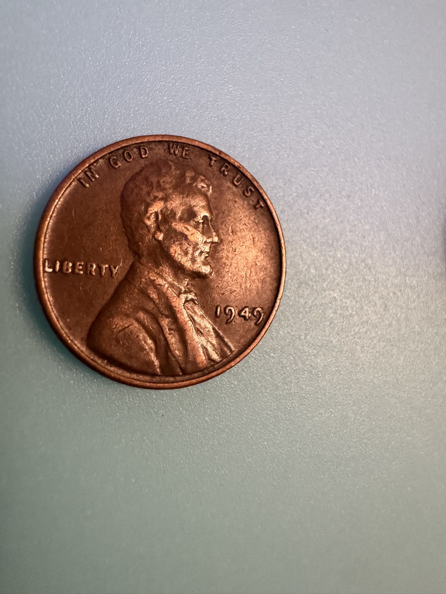 1949 No Mint Mark Wheat Penny
