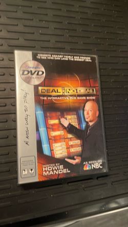 Deal or no deal interactive DVD game