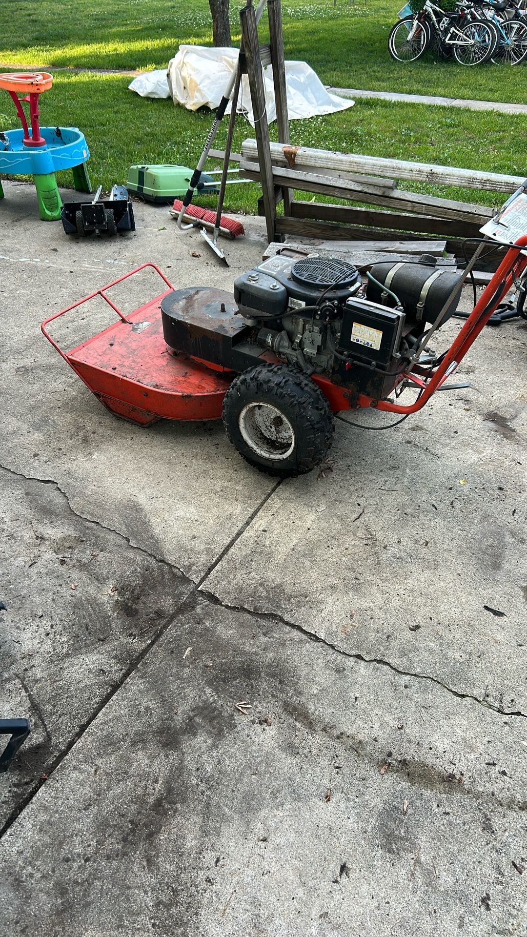 Dr All Terrain Brush Mower Needs Wiring Work