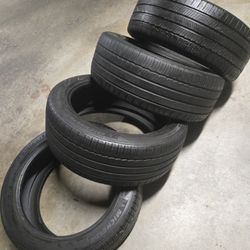 Set Tires. 235. 45. 18. Michelin 