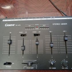 Geneva Pf-470 Dj Mixer 