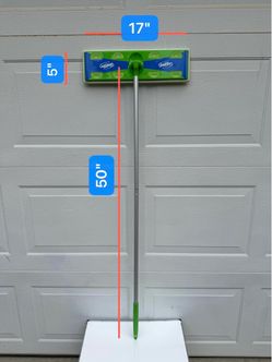 Swiffer - a well-known American brand of flat surface dusting mop