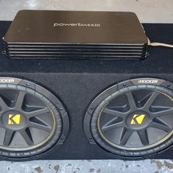 Kicker Car Speakers and Powerbass  Amphitheater