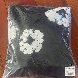 Denim tear hooded sweatshirt 