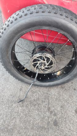 e bike 20x40 750w mottor and tire