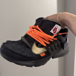 Nike Off White Air Prestos Black Size 11