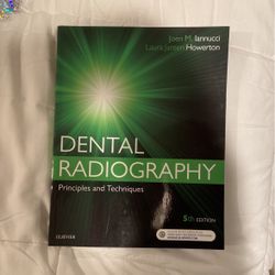 Textbook, Dental Assistant/hygienist