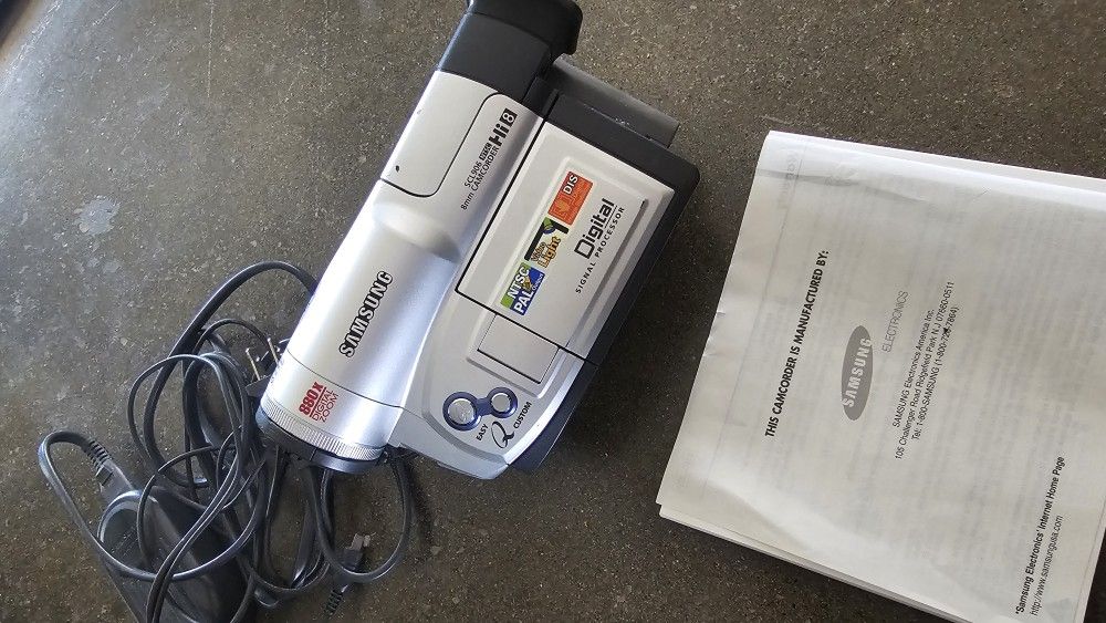 Samsung Hi8 / 8mm Camcorder For Trade For MiniDV Camcorder