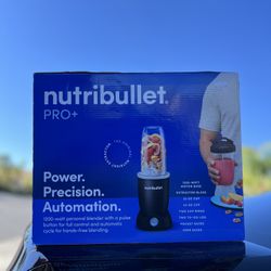 Nutribullet Pro + Blender
